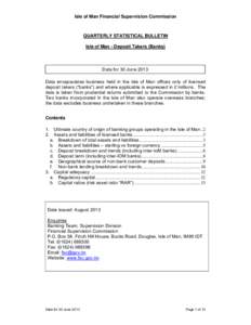 Microsoft Word - BANKING QUARTERLY STATISTICAL BULLETIN