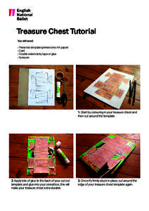 Treasure Chest Tutorial You will need: - Pirate hat template (printed onto A4 paper) - Card - Double sided sticky tape or glue - Scissors