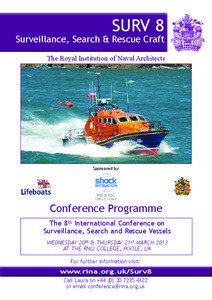 SURV 8  Surveillance, Search & Rescue Craft