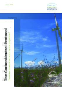 The global standard for carbon neutral programmes  The CarbonNeutral Protocol January 2016  The CarbonNeutral Protocol | January 2016
