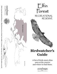 RECREATIONAL RESERVE Birdwatcher’s Guide