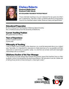 Teaching / Certified teacher / Alternative education / Philosophy of education / Eleanor Duckworth / Oklahoma State System of Higher Education / Education / Educators / Teacher