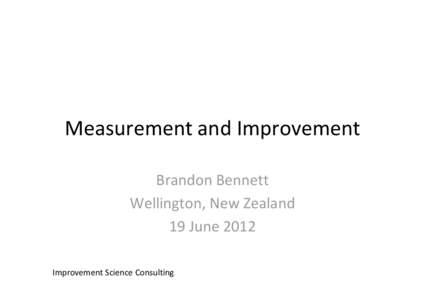 Measurement and Improvement.BBx