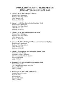 Geography of the United States / Nebraska / Bellevue /  Washington / Bellevue West High School