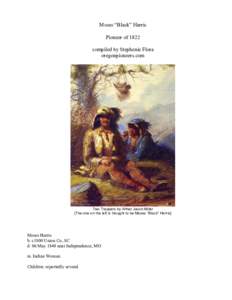 Folklore / Tall tales / Exploration of North America / American studies / American Old West / James Beckwourth / Jedediah Smith / Rocky Mountain Fur Company / Mountain man / Mountain men / American folklore / Fur trade