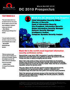 Security / ArcSight / Marketing / Sponsor / Security guard / Advertising / Business / Black Hat Briefings