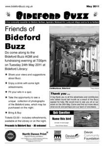 May[removed]www.bidefordbuzz.org.uk Bideford Buzz