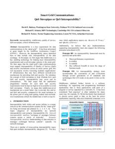 Interop Forum 2007 Paper WORD Template