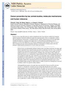 NIH Public Access Author Manuscript Nat Rev Cancer. Author manuscript; available in PMC 2010 March 1.