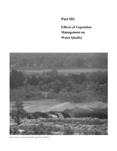 Soil science / Water pollution / Hydrology / Habitats / Forestry / Erosion / Surface runoff / Soil / Riparian zone / Environment / Earth / Environmental soil science