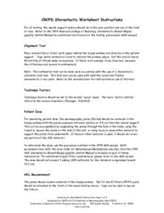 Microsoft Word - Stereotactic Inspection Form Instructions.doc