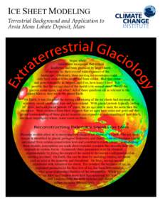 Glaciology / Glacier / Ice sheet / Tharsis / Mars / Ice age / Water on Mars / Geology of Mars