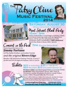 Patsy Clne Festival poster.indd