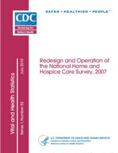 Vital and Health Statistics Series 1, Number 53 July 2010