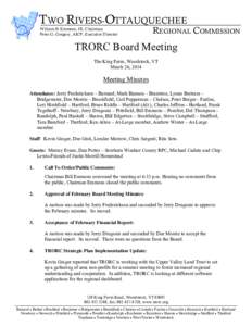 Microsoft Word - TRORC Board Meeting Minutes[removed]