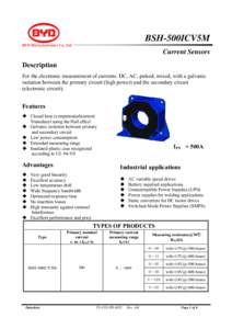 Ammeter / BYD Company / Hall effect / Technology / Physics / Electronic test equipment / Electromagnetism / Galvanic isolation