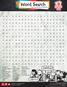 Word Search  The Long Haul Edition N