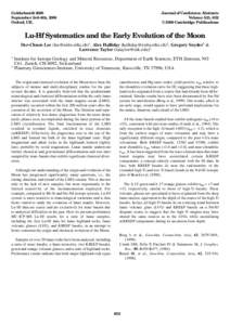 Goldschmidt 2000 September 3rd–8th, 2000 Oxford, UK. Journal of Conference Abstracts Volume 5(2), 632