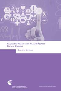 Accessing Health Data in Canada and  Health-Related