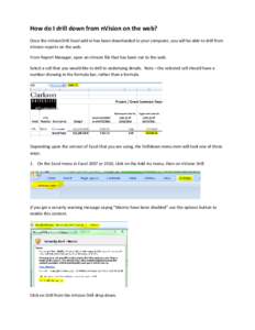 Microsoft Word - How do I drill down from nVision on the web