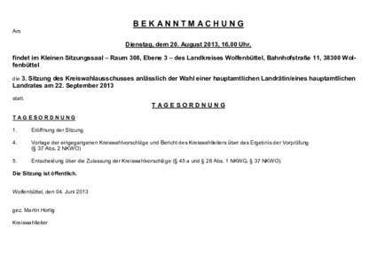 Microsoft Word - Bekanntmachung 3_ Sitzung KWA.doc