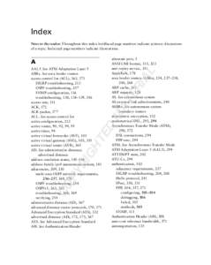 Index Note to the reader: Throughout this index boldfaced page numbers indicate primary discussions of a topic. Italicized page numbers indicate illustrations. CO