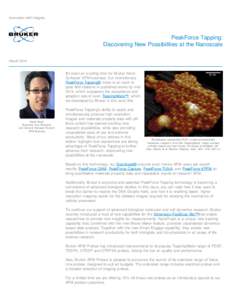 Bruker AFM Technology Continues to Break New Ground in Advanced Research