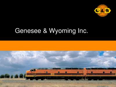 Rail transportation in the United States / FreightLink / Australian Railroad Group / Rail Link / Genesee and Wyoming Australia / Rail transport in Australia / Genesee & Wyoming Inc. / Rail transport by country