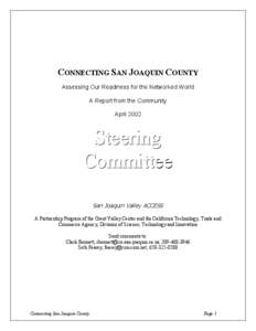 Connecting Stanislaus County