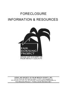 Microsoft Word - Foreclosure Packet