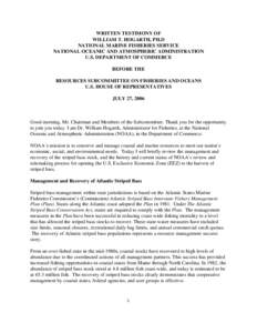 Fishing industry / Law of the sea / Fishkeeping / Striped bass / Fisheries management / National Marine Fisheries Service / Magnuson–Stevens Fishery Conservation and Management Act / Exclusive economic zone / Overfishing / Fish / Fisheries science / Moronidae