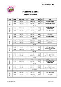 ATTACHMENT H2  FIXTURES 2014