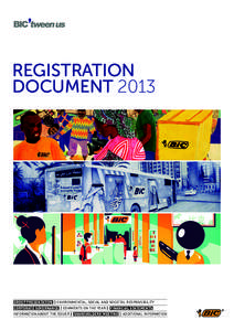 REGISTRATION DOCUMENT 2013 <GDJEEG:H:CI6I>DC  :CK>GDCB:CI6A!HD8>6A6C9HD8>:I6AG:HEDCH>7>A>IN   8DGEDG6I:<DK:GC6C8:  8DBB:CIHDCI=:N:6G  ;>C6C8>6AHI6I:B:CIH   >C;DGB6I>DC67DJII=:>HHJ:G  H=