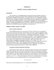 Atmospheric sciences / AERMOD / Plume / Air pollution / Dispersion / Point source / Statistical dispersion / Io / Air pollution dispersion terminology / Air dispersion modeling / Earth / Environment