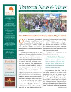 Temescal News & Views The voice of North Oakland’s Temescal neighborhood May/June[removed]Published bimonthly by