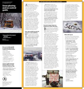 Wisconsin DOT Snowplowing and ice control guide 2002