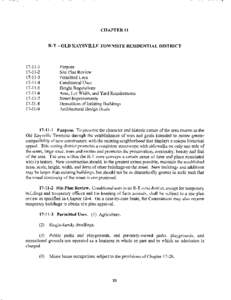 CHAPTER 11 R-T-OLD KAYSVILLE TOWNSITE RESIDENTIAL DISTRICT