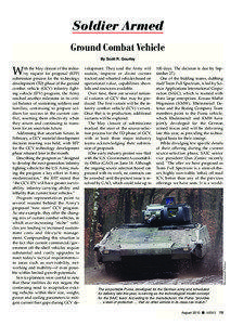 Soldier Armed Ground Combat Vehicle By Scott R. Gourley