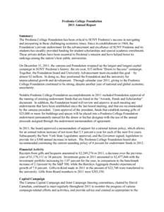 Higher education / Academia / Association of American Universities / State University of New York at Fredonia / Education / State University of New York / Fredonia / Financial endowment / Massachusetts Institute of Technology / Association of Public and Land-Grant Universities / American Association of State Colleges and Universities / Middle States Association of Colleges and Schools