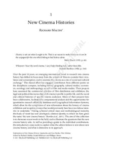 1  New Cinema Histories RI