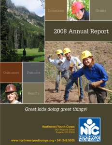 Donations  Grants Our Partners, 2008 Annual Report