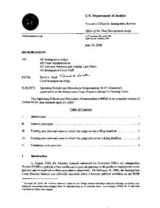 OPPM 08-03: Application of the Practice Manual to Pending Cases  page 2 internet homepage. The Practice Manual goes into effect on July 1, [removed]The purpose of this Operating Policies and Procedures Memorandum (OPPM) i