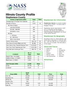 Lake Summerset /  Illinois / Ridott /  Illinois / Freeport /  Illinois / German Valley /  Illinois / Stephenson / Farm / Geography of Illinois / Illinois / Stephenson County /  Illinois