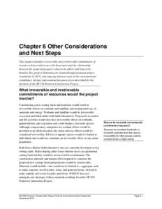 CHAPTER 5: Conclusions and Next Steps