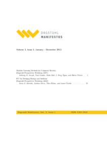 Germany / Wadern / Reinhard Wilhelm / International Standard Serial Number / German National Library / States of Germany / Dagstuhl / Leibniz-Gemeinschaft