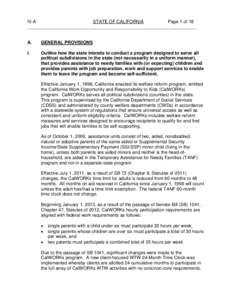 IV-A STATE OF CALIFORNIA Page 1 of 18 ___________________________________________________________________  A.