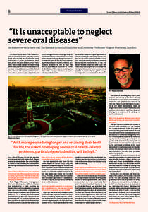 WORLD NEWS  8 Dental Tribune United Kingdom Edition | 9/2014