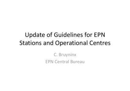 Measurement / EUREF Permanent Network / Antenna / Satellite navigation / European Terrestrial Reference System / Choke ring antenna / Global Positioning System / Regional Reference Frame Sub-Commission for Europe / Calibrated geometry / Geodesy / Technology / Cartography