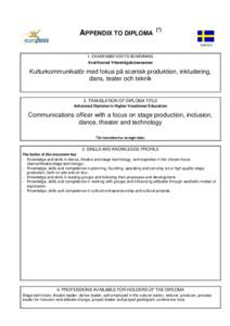 Vocational education / European Qualifications Framework / Diploma / Vocational university / Education / Qualifications / National Qualifications Framework