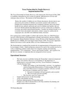 Microsoft Word - Texas - Implementation Plan - final